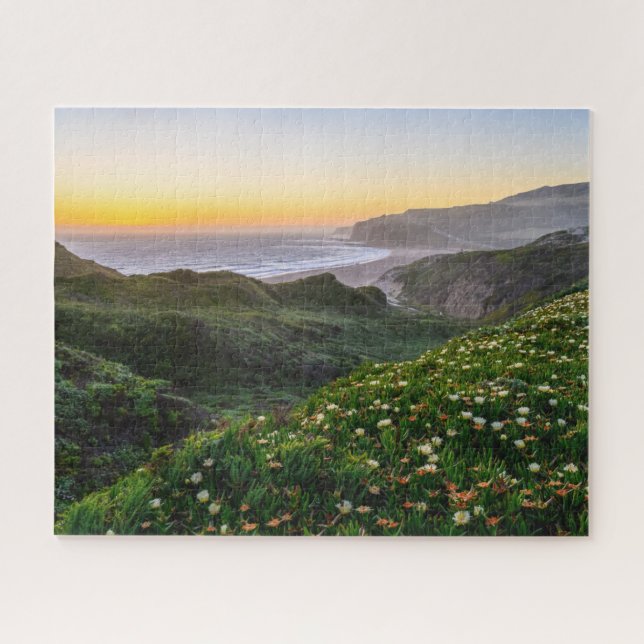 Puzzle Flores | Santa Cruz California (Horizontal)