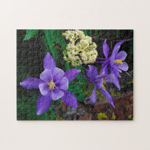 Puzzle Flores silvestres de columbina mutante