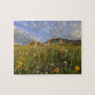 Puzzle Flores silvestres de la pradera en Many Glacier Va