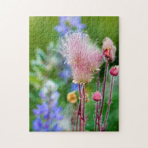 Puzzle Flores silvestres de Prairie Smoke en Aspen Grove 
