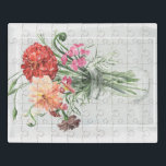 Puzzle Flores silvestres de verano - Rosa y Rojos<br><div class="desc">Flores salvajes de verano II de Jennifer Paxton Parker. Flores silvestres rosas y rojas en un tarro de albañil.</div>