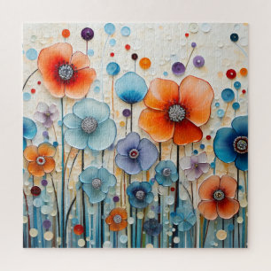 Puzzle Flores silvestres encantadas de Meadow