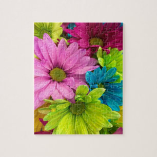 Puzzle Flores Silvestres Multicolores Brillantes