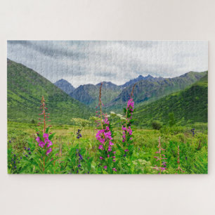 Puzzle Flores silvestres Valle de Alaska