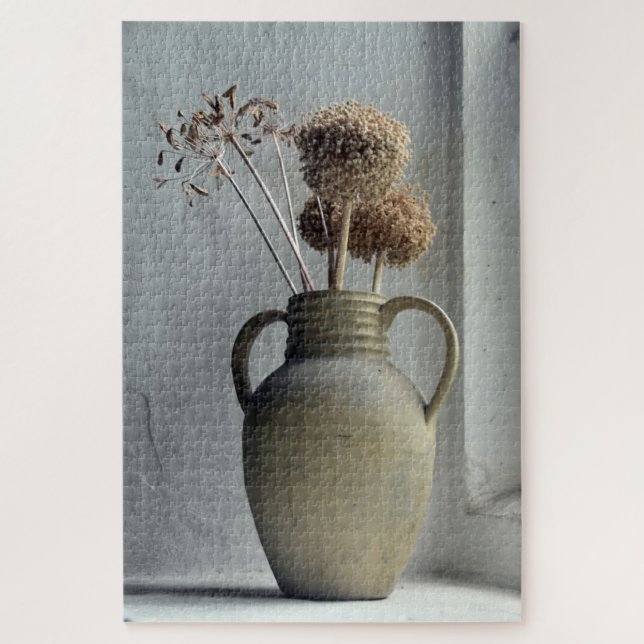 Puzzle Flores | Vara de flores secas (Vertical)