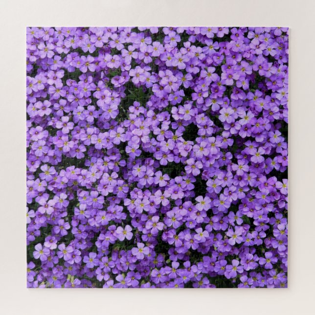 Puzzle Flores - Violetas (Horizontal)