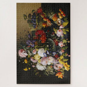 Puzzle Flores y frutas antiguas de vida