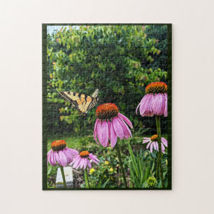 PUZZLE FLORES Y MARIPOSAS