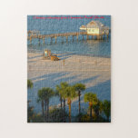 Puzzle Florida Clear Water Beach. Saludos de Navidad<br><div class="desc">Florida Clear Water Beach. Rompecabezas. Estos rompecabezas están hechos de cartón resistente y montados sobre cartón gris, estos puzzles están impresos en color vivo y completo. ¡Para horas de diversión con rompecabezas, regala un puzzle personalizado hoy mismo! Tamaño: 11" x 14" (252 piezas). Incluye hermosa caja de regalo con la...</div>