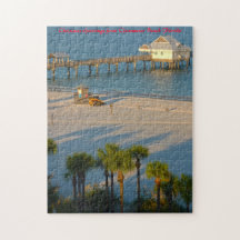 Florida Clear Water Beach. Saludos de Navidad