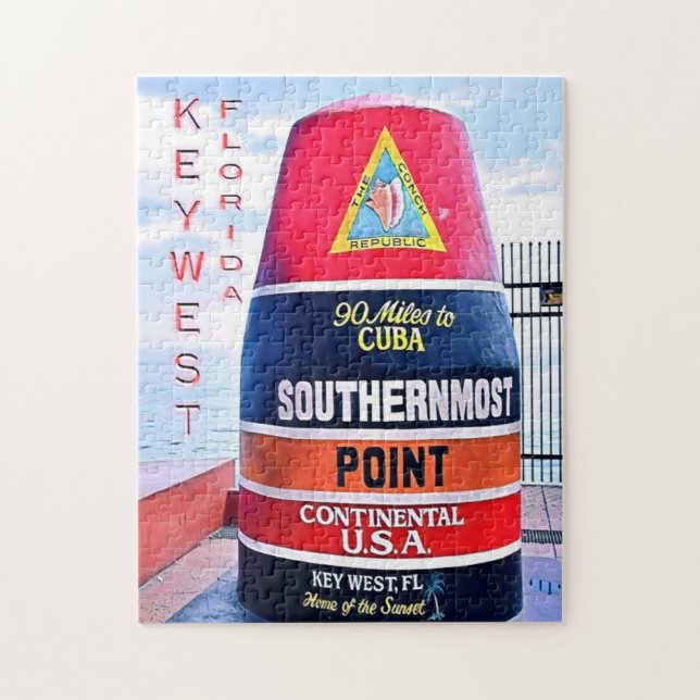 Puzzle Florida - Estados Unidos - Mosaico - (Vertical)