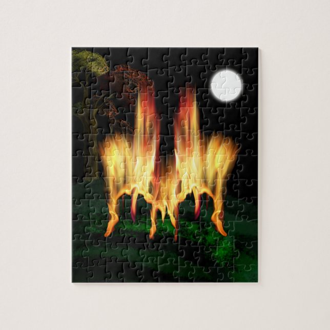 Puzzle Flota de fuego (Vertical)