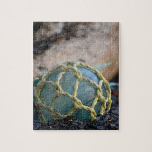 Puzzle Flota de pesca de vidrio, vertical