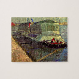 Puzzle Flotador de baño en el Sena Asniere por Vincent va