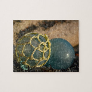 Puzzle Flotador de pesca de vidrio japonés