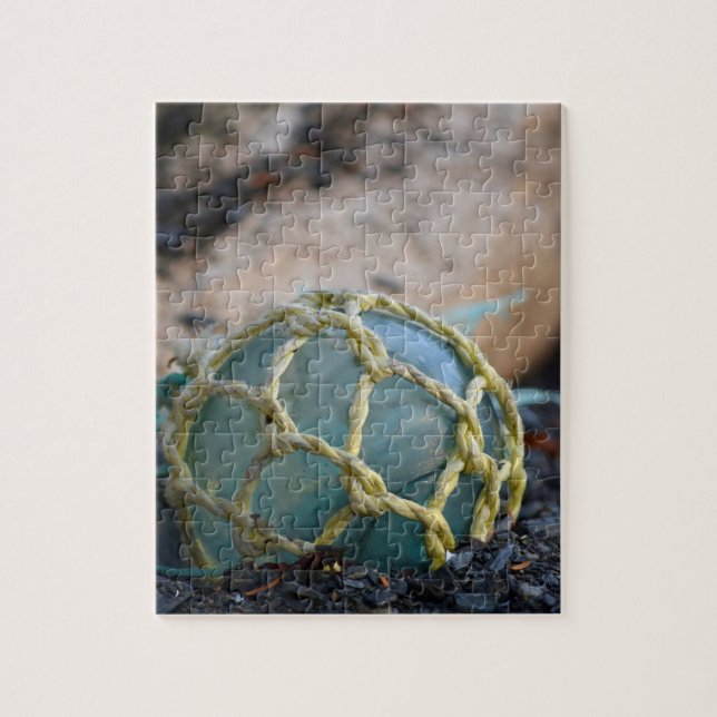 Puzzle Flotador de pesca de vidrio, vertical (Vertical)
