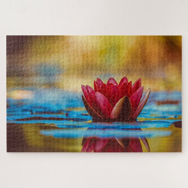 Puzzle Flotante Red Lotus (Horizontal)