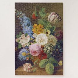 Puzzle Flower Still Life by Jean Ulrich Tournier