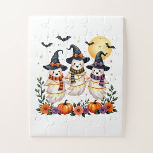 Puzzle Flowkins Bats Bats Halloween Kids