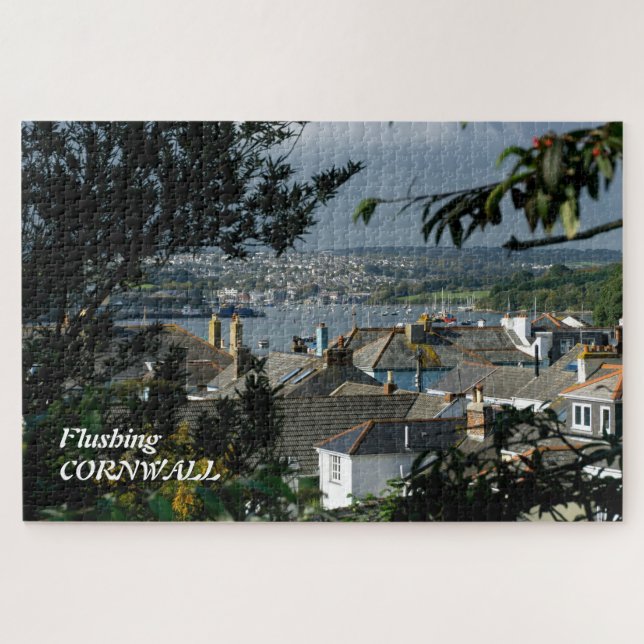 Puzzle Flushing Cornwall Picturesque Escenario (Horizontal)