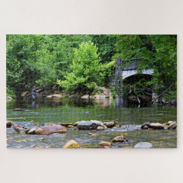 Puzzle Fly Fishing Day Dream - 20x30 (Horizontal)