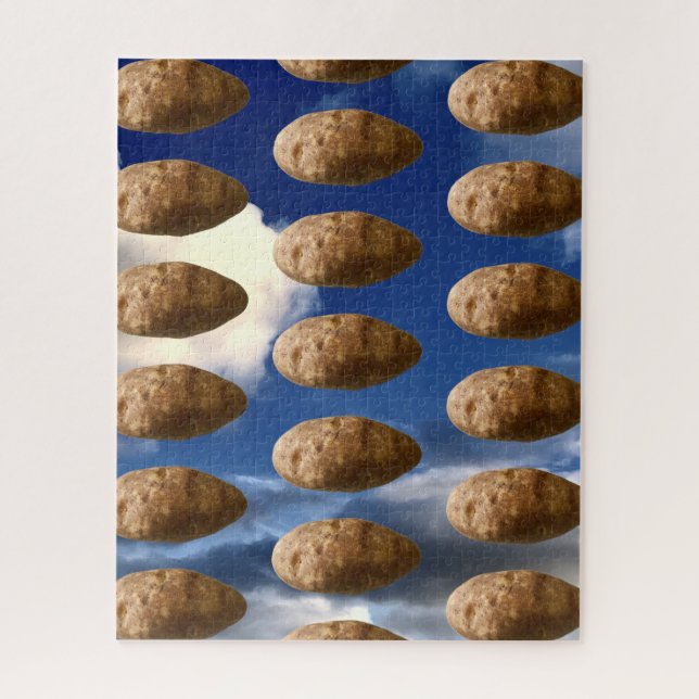 Puzzle Flying Potatoes Space Potato Invasion (Vertical)