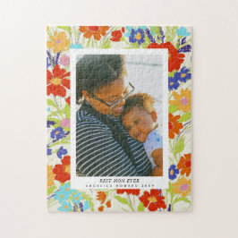Puzzle Foco de flores silvestres pintorescas regalo del d