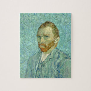 Puzzle Fondo azul auto retrato Vincent Van Gogh