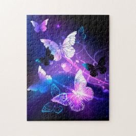 Puzzle Fondo con mariposas nocturnas