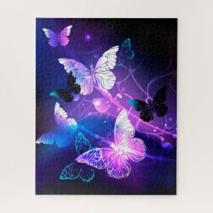 Puzzle Fondo con mariposas nocturnas