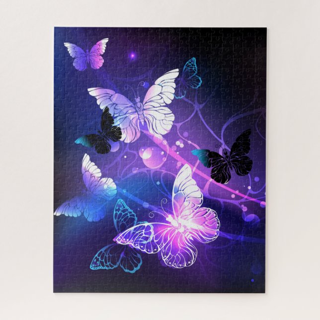 Puzzle Fondo con mariposas nocturnas (Vertical)