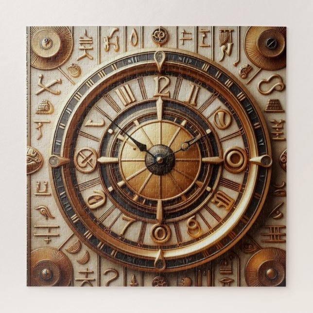 Puzzle Fondo de arte del antiguo Egipto 06 (Vertical)