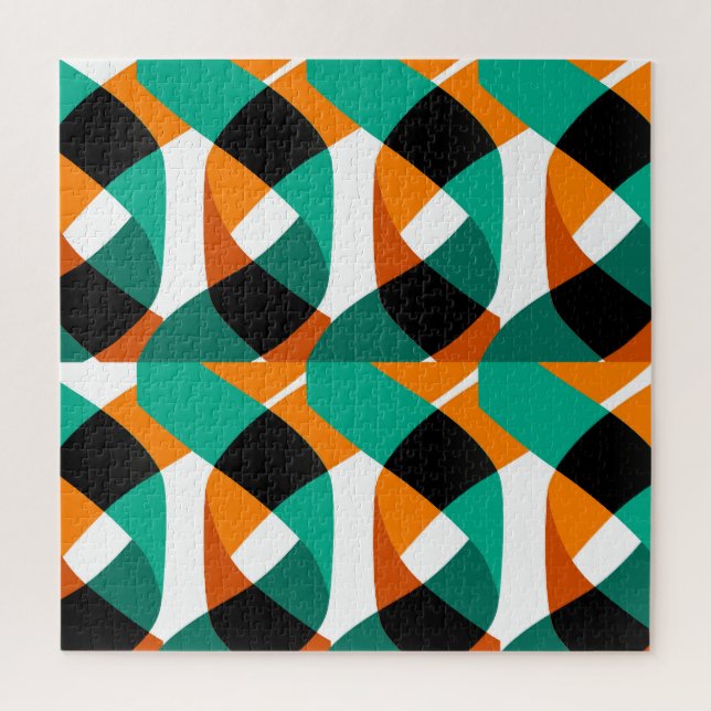 Puzzle Fondo de escritorio retro: Diseño de época (Vertical)