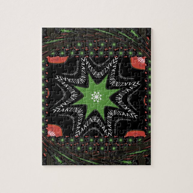 Puzzle Fondo de estrellas de remolque (Vertical)