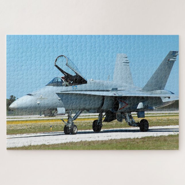 Puzzle Fondo de Fighter Jet (Horizontal)