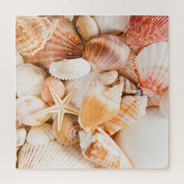 Puzzle Fondo de las casetas: tema marino. (Vertical)