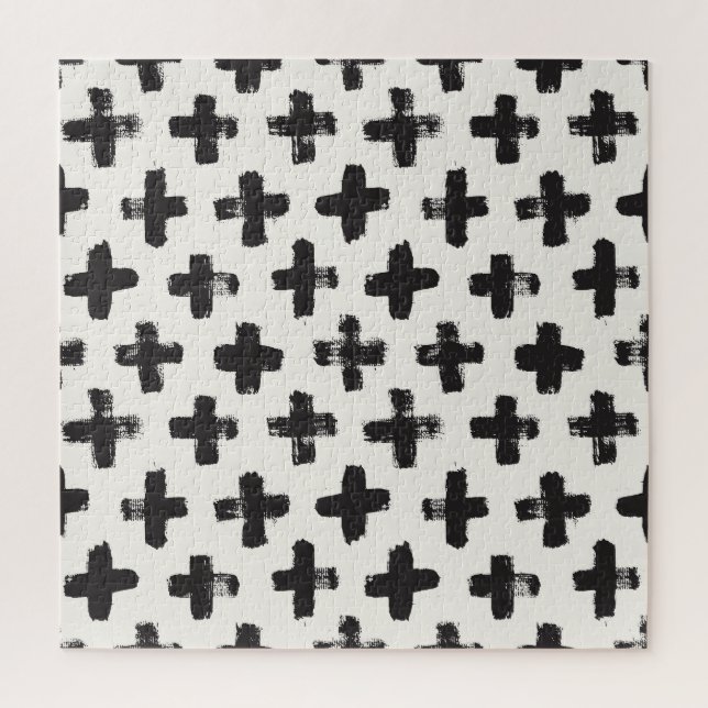 Puzzle Fondo de pincel de resumen vintage (Vertical)