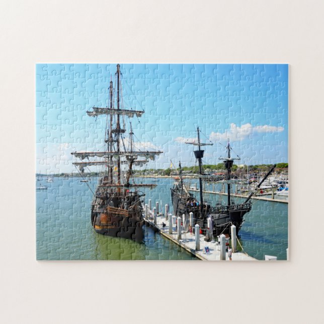 Puzzle Fondo del barco Galleon (Horizontal)