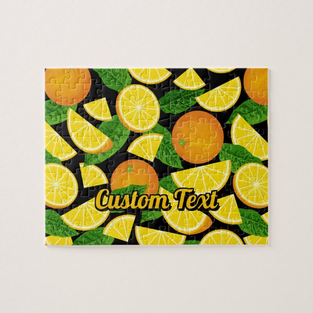 Puzzle Fondo del naranja (Horizontal)