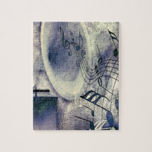 Puzzle Fonógrafo del vintage