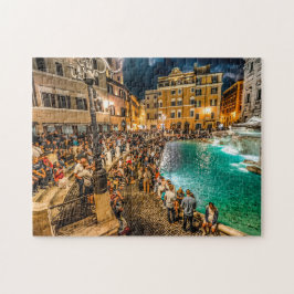 Puzzle Fontana de Trevi Roma.