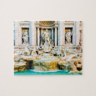 Puzzle Fontana de Trevi - Roma, Italia - 8 x 10 - 110 pc.