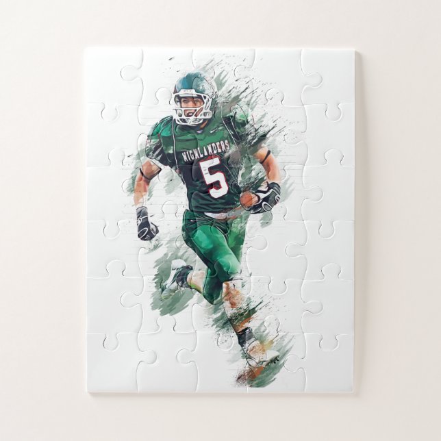 Puzzle Football (Vertical)