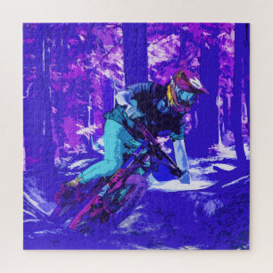 Puzzle Forestal - Racer BMX