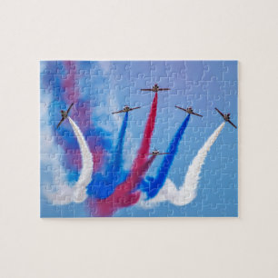 Puzzle Formación aeroacrobacia del salón aeronáutico d