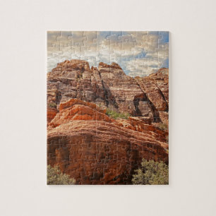 Puzzle Formación de roca del Cañón Rojo en Las Vegas N