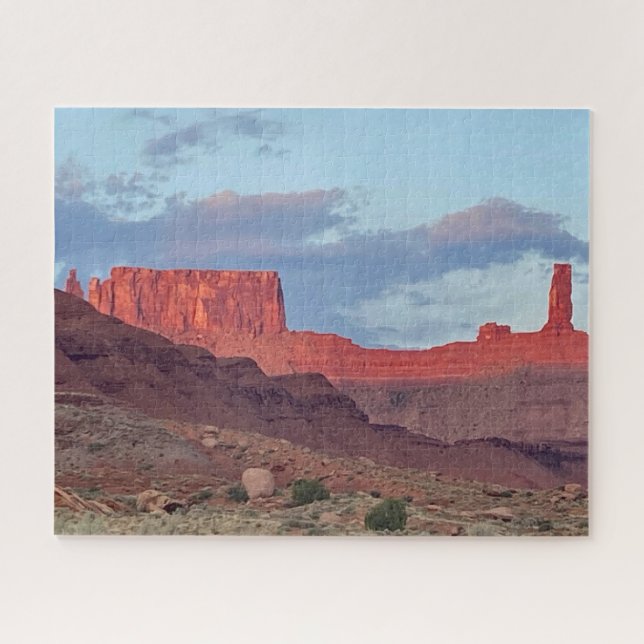 Puzzle Formaciones de Rock Rojo Moab Utah (Horizontal)