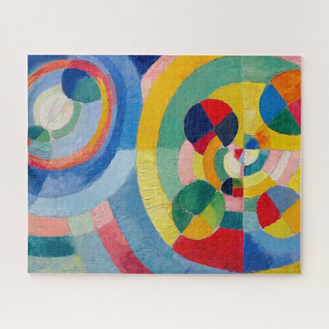 Puzzle Formas Circulares | Robert Delaunay | (Horizontal)