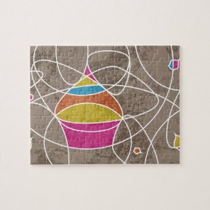 Puzzle Formas CUPCAKE