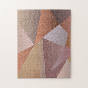 Puzzle Formas geométricas modernas Boho Ombre